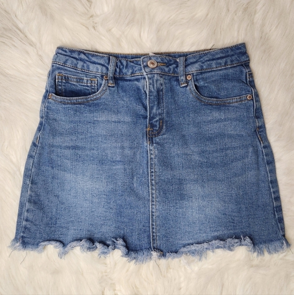 Girls Forever 21 Denim Skirt (kid size 11/12)